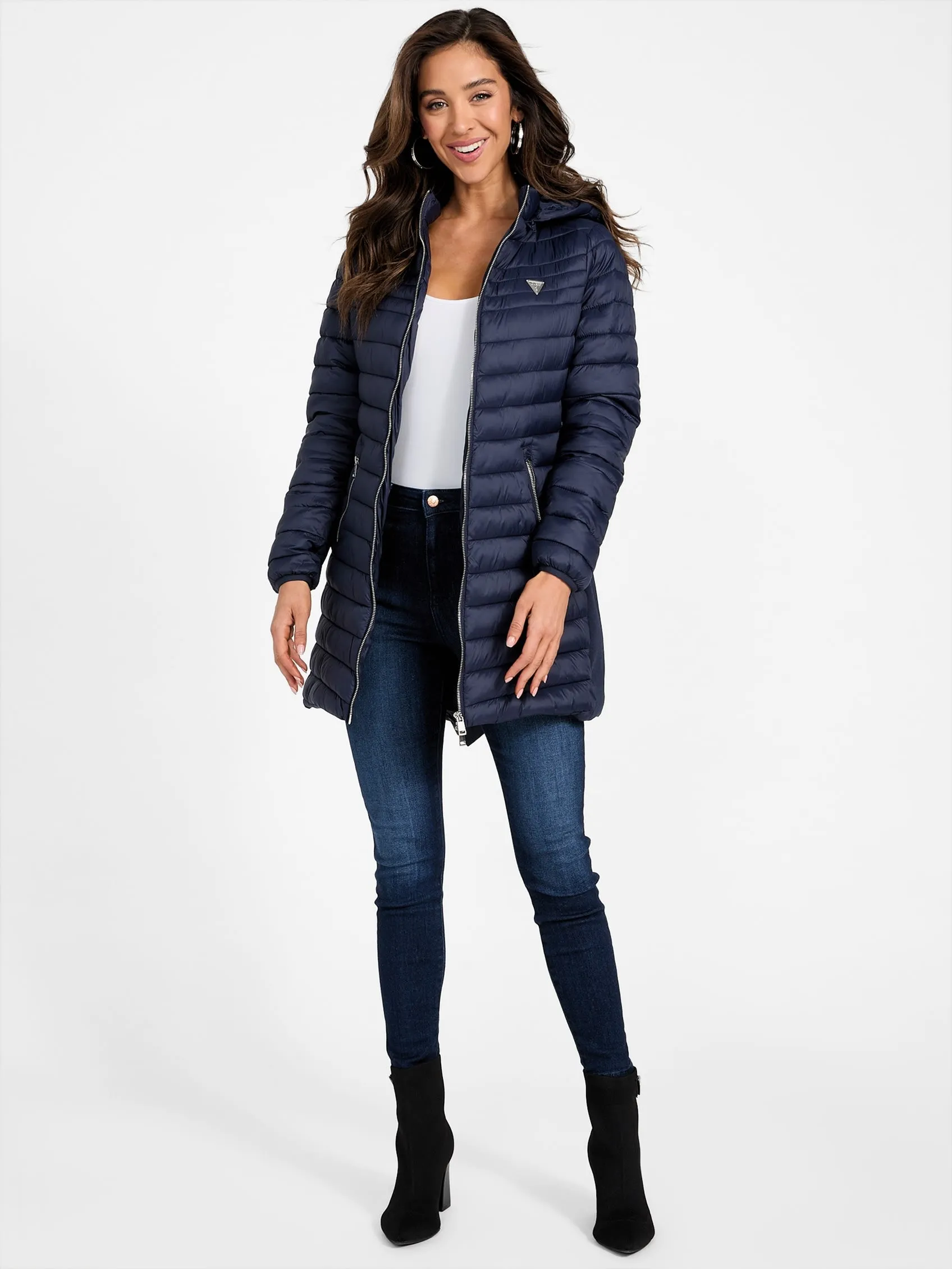 Lacy Puffer Coat