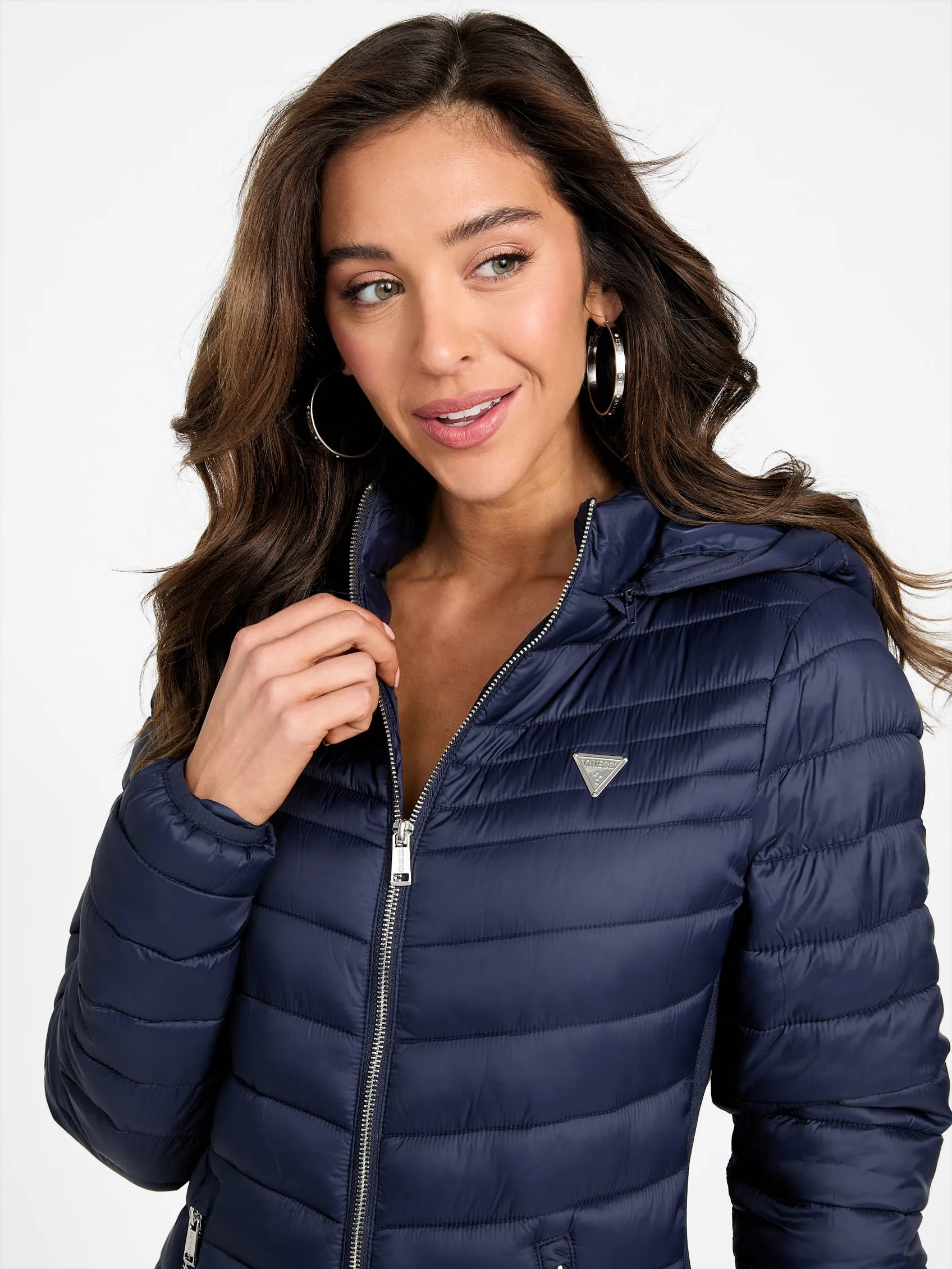 Lacy Puffer Coat