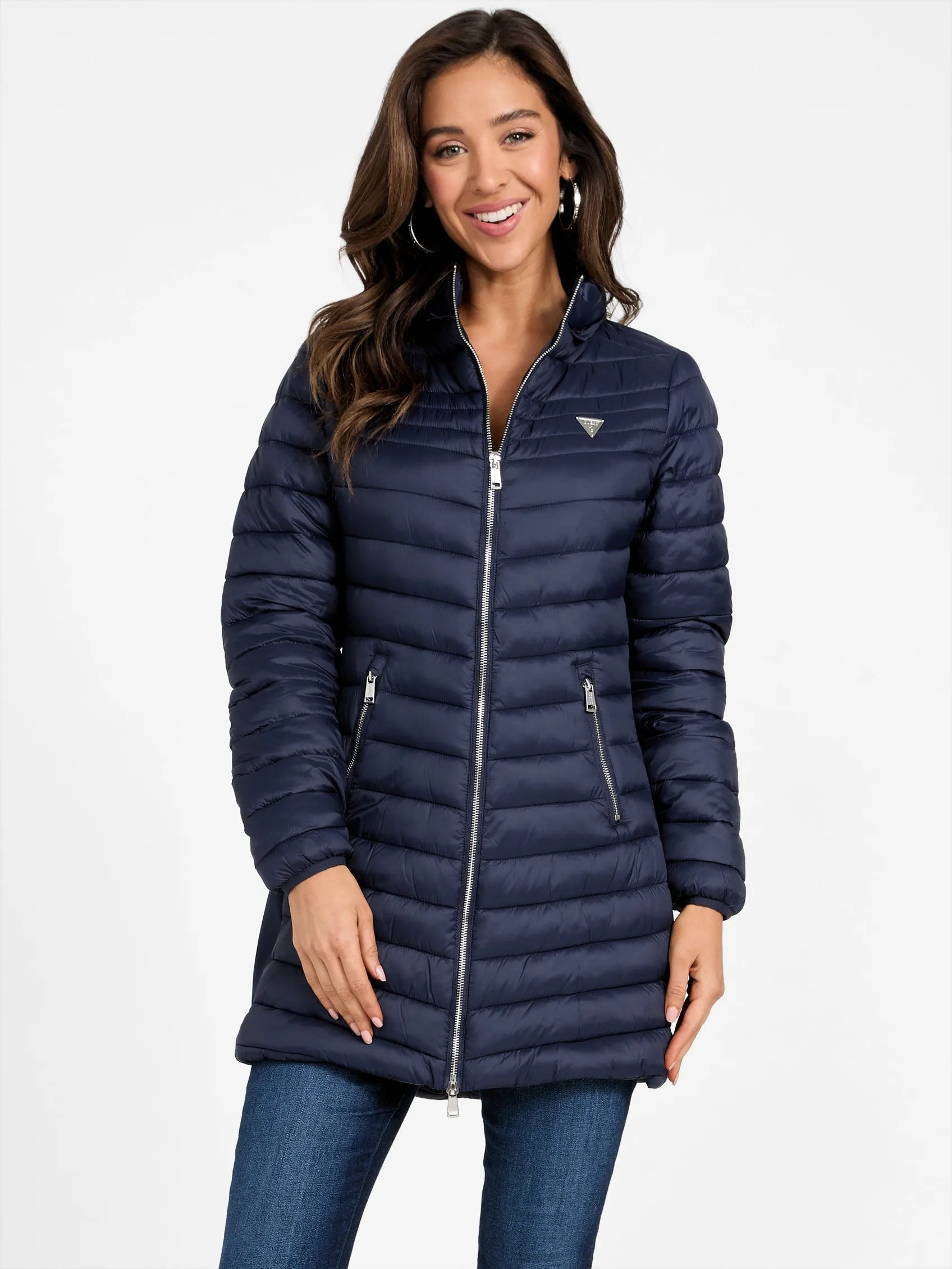 Lacy Puffer Coat