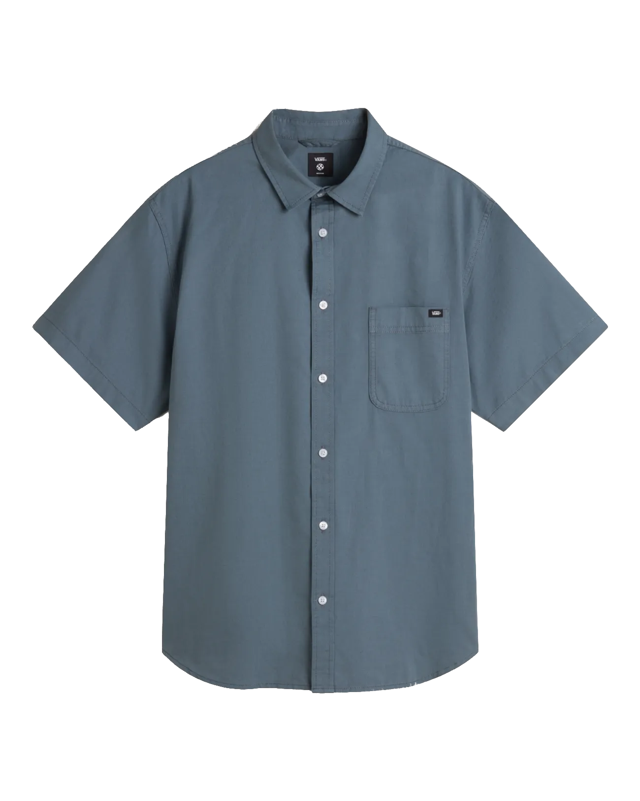 Lawson Solid Woven Shirt in Stormy Weather