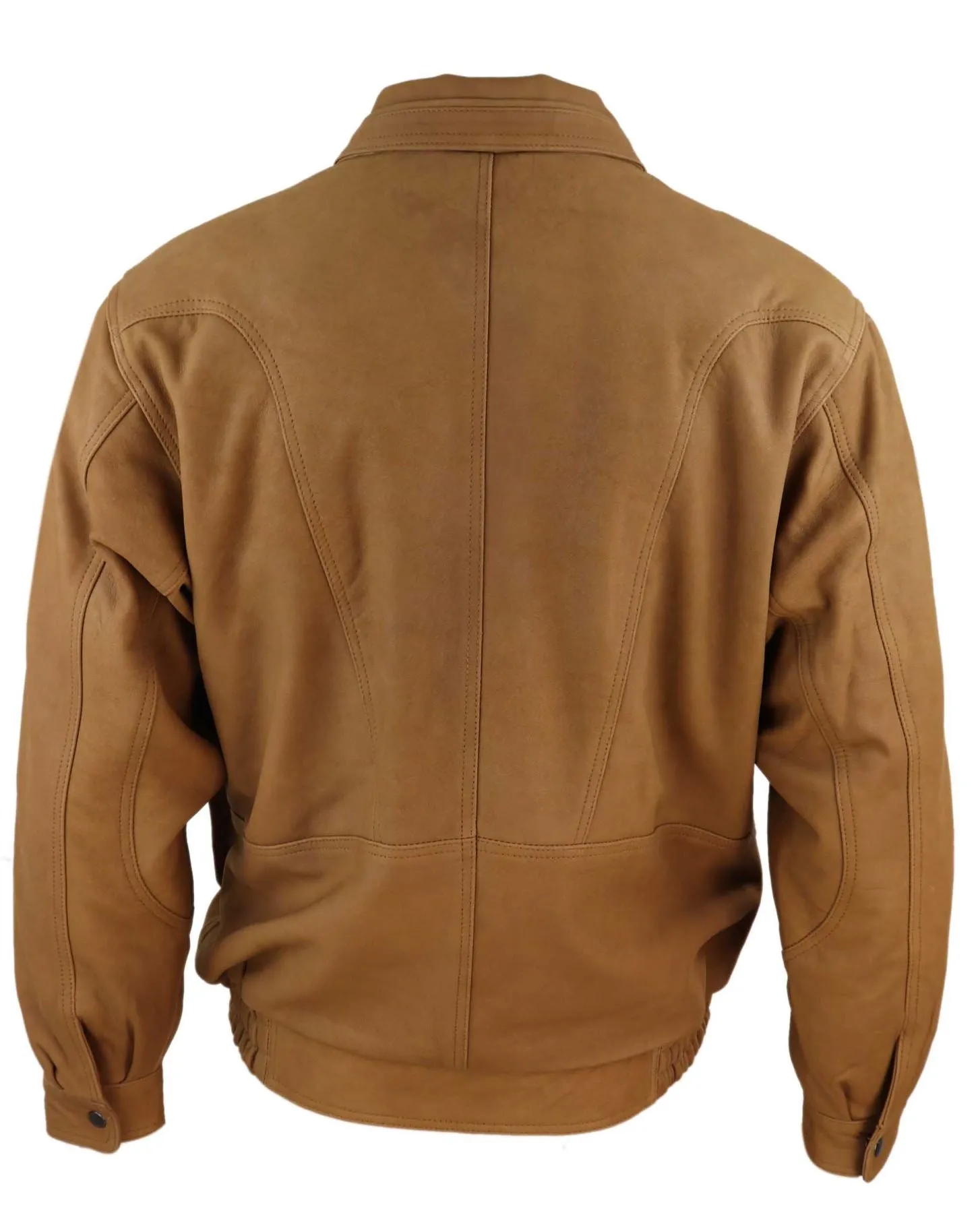 Leather Bomber Jacket