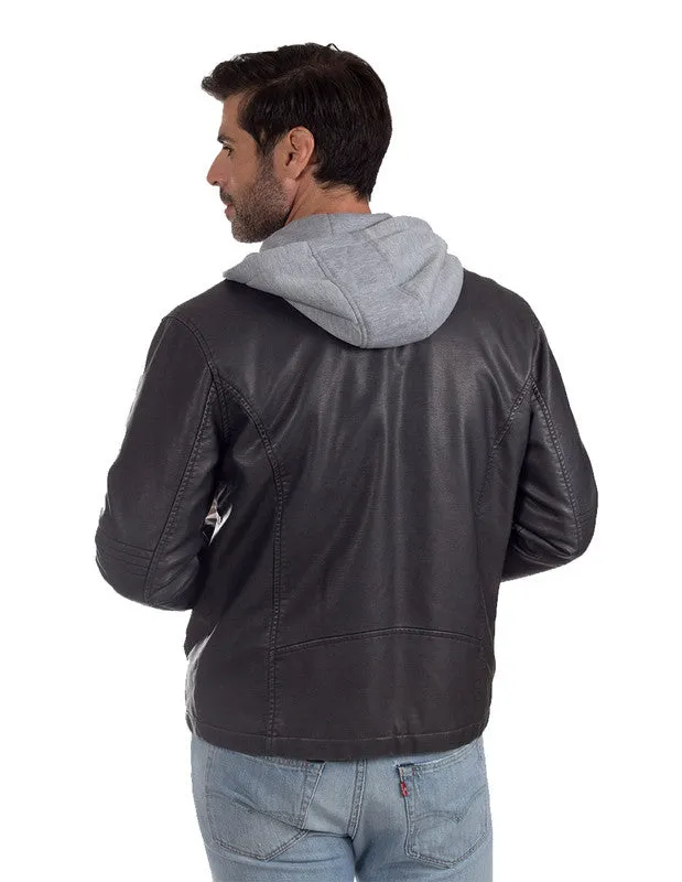 LEE Mens Classic Dean Jacket With Hoodie