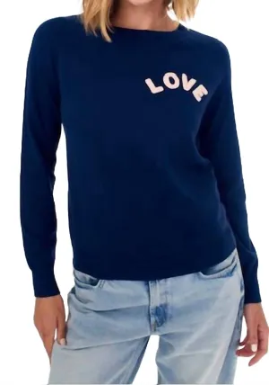 Love Sweater In Navy