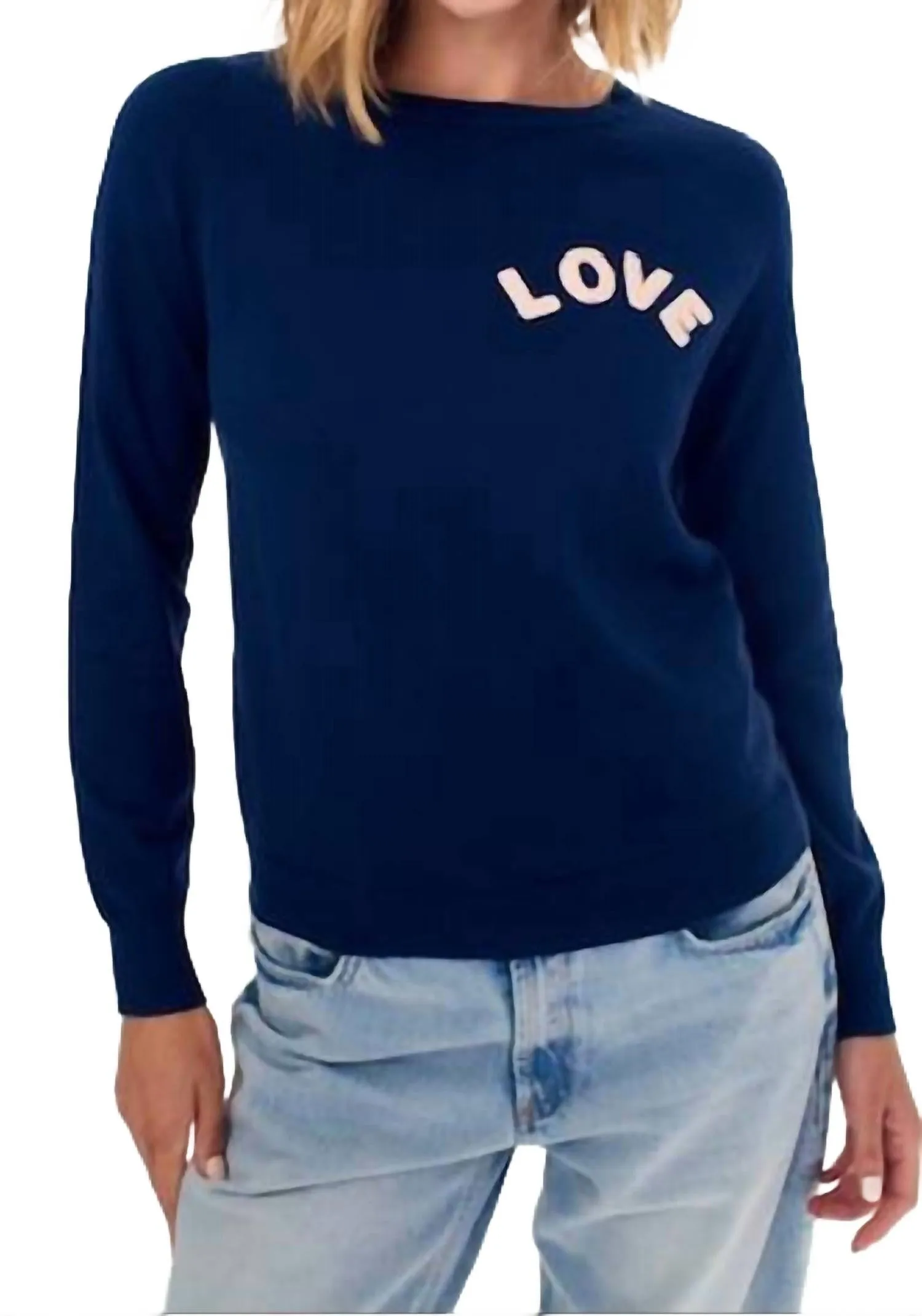 Love Sweater In Navy