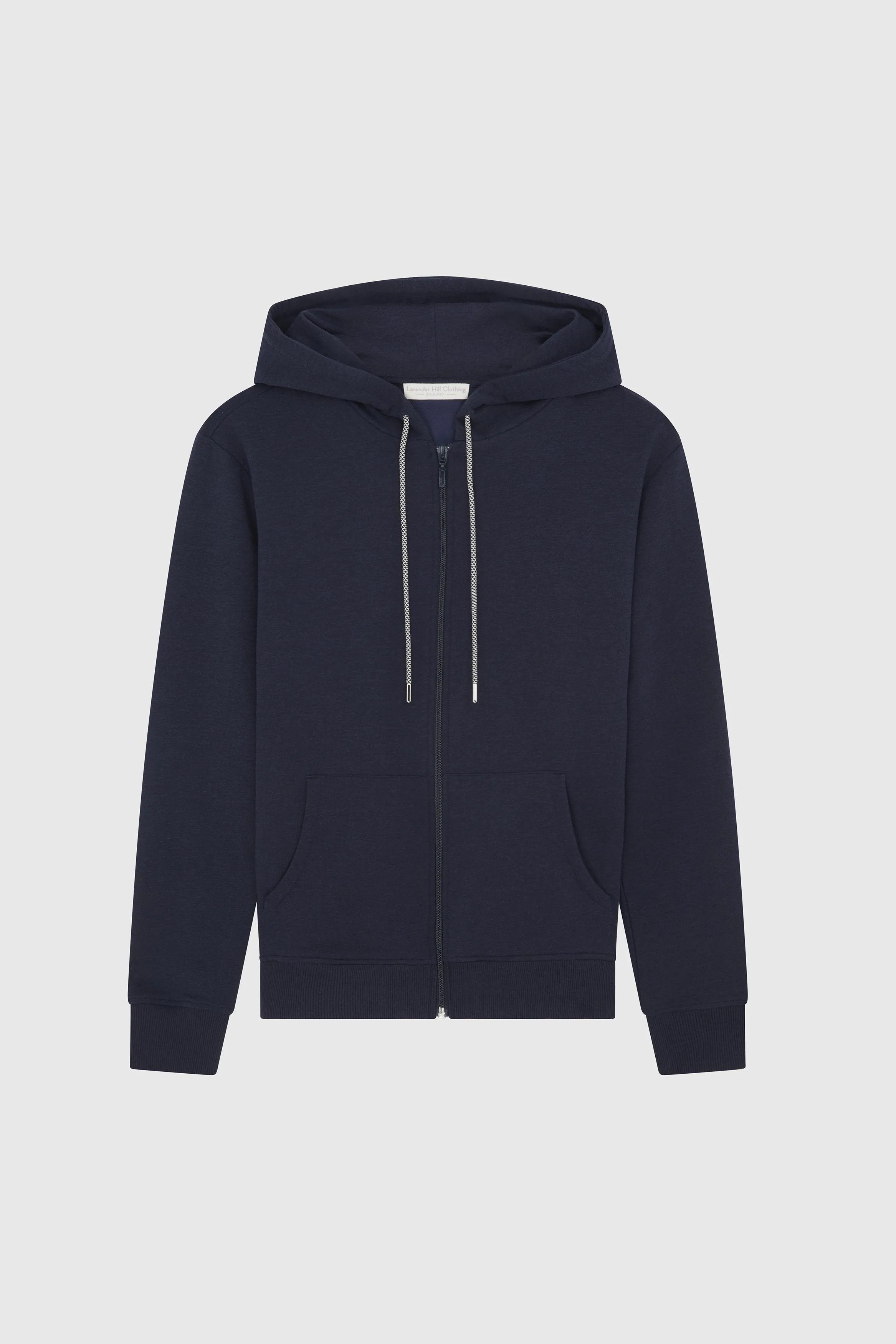 Luxury Cotton TENCEL™ Lyocell Hoodie | Navy