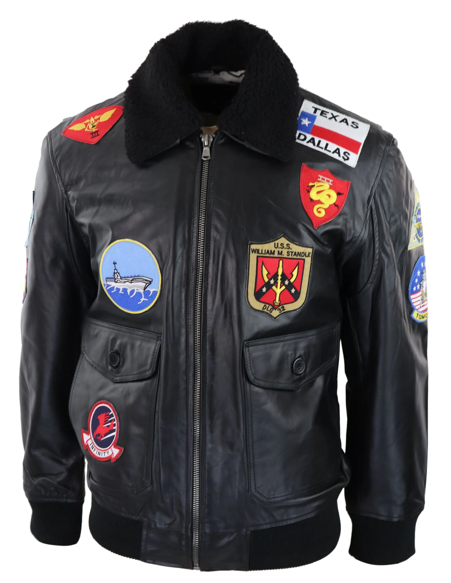 Maverick Jacket Bomber US Badges