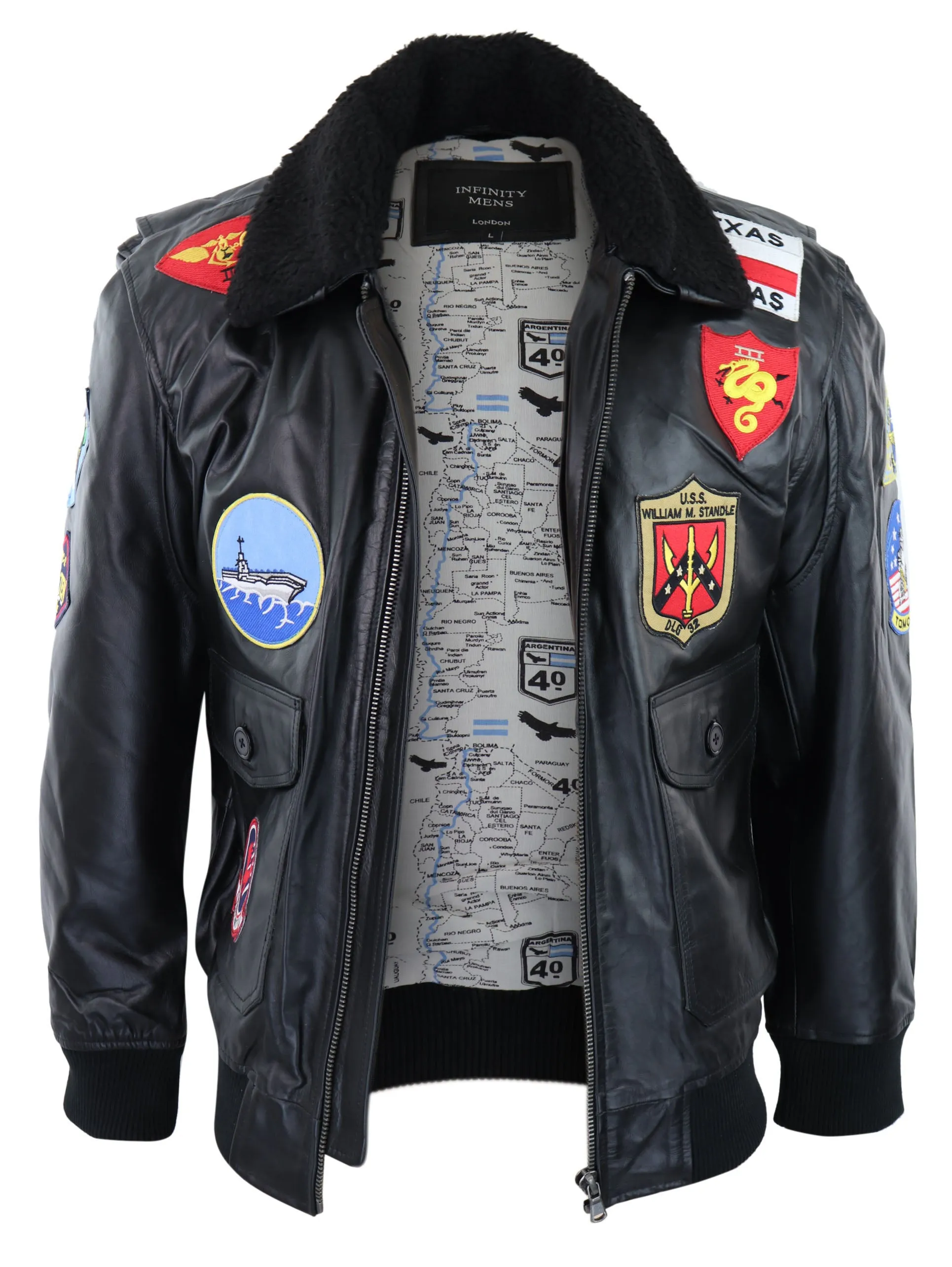 Maverick Jacket Bomber US Badges
