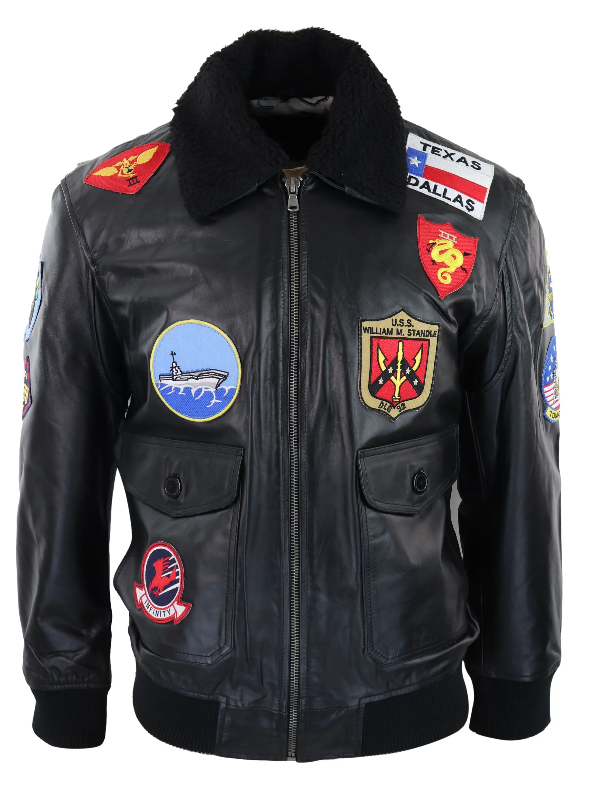 Maverick Jacket Bomber US Badges