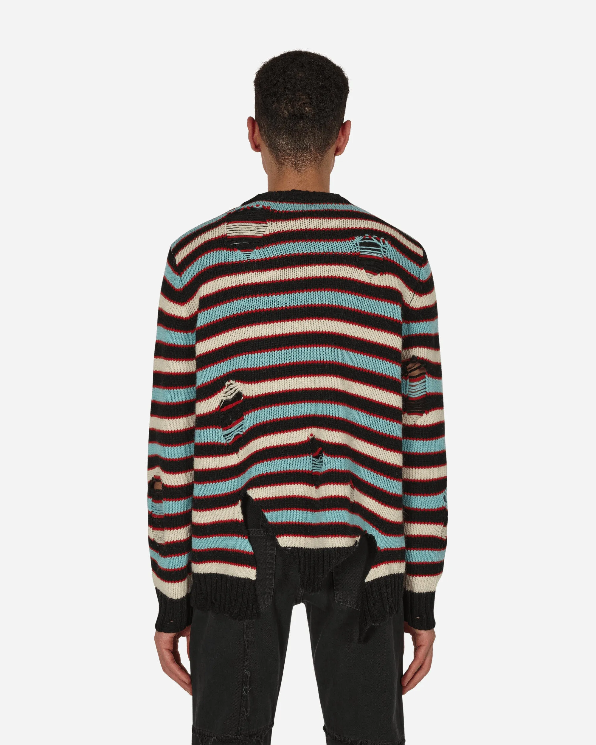 Mega Shred Stripe Sweater Multicolor