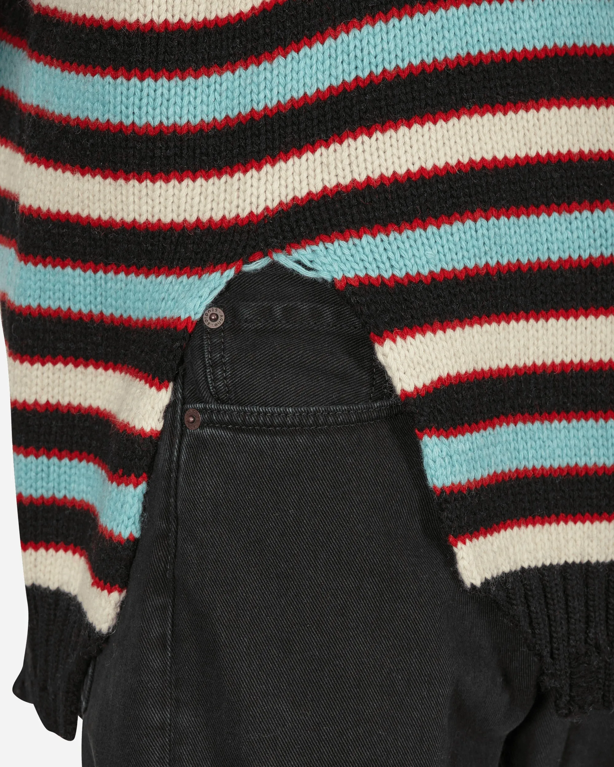 Mega Shred Stripe Sweater Multicolor