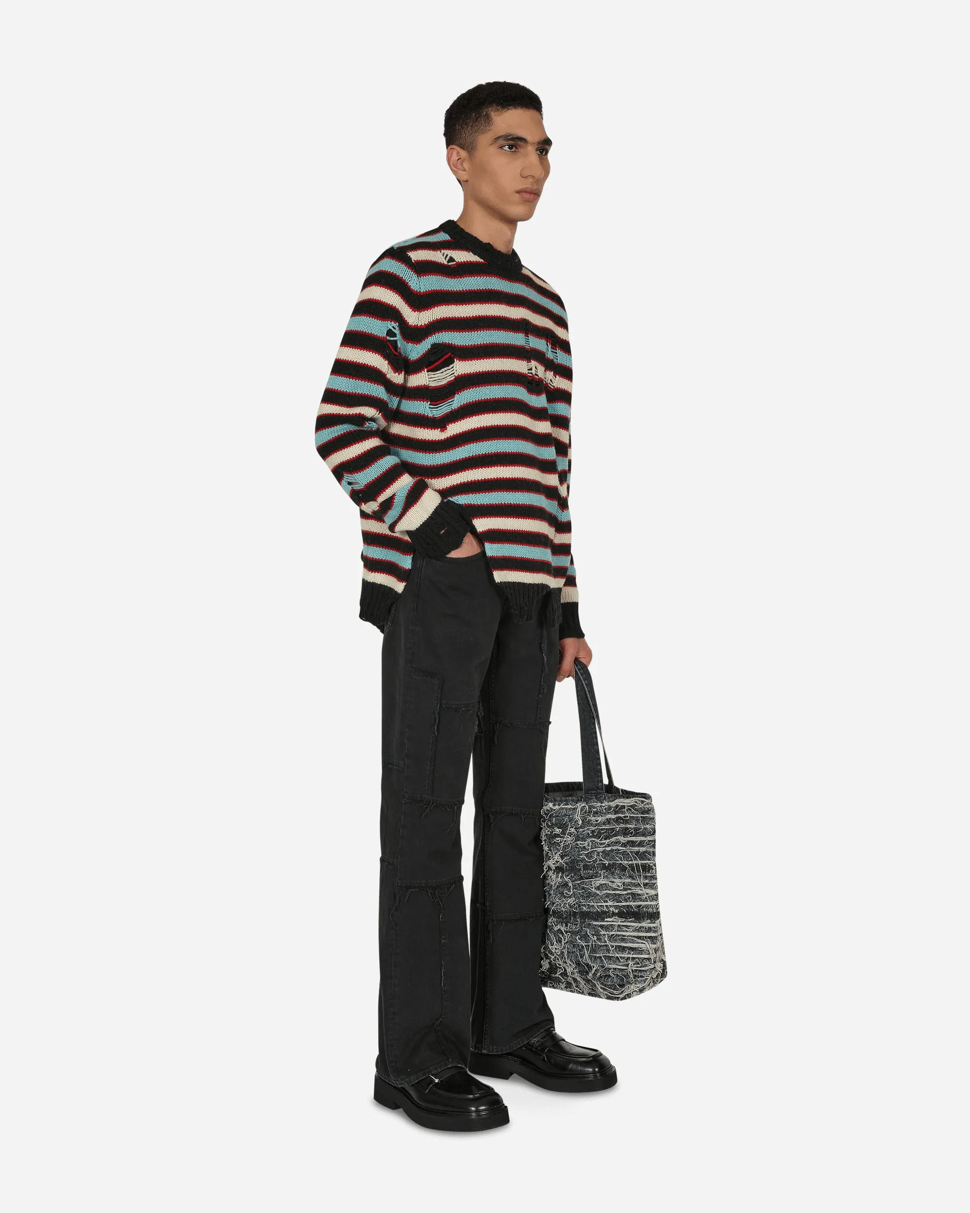 Mega Shred Stripe Sweater Multicolor