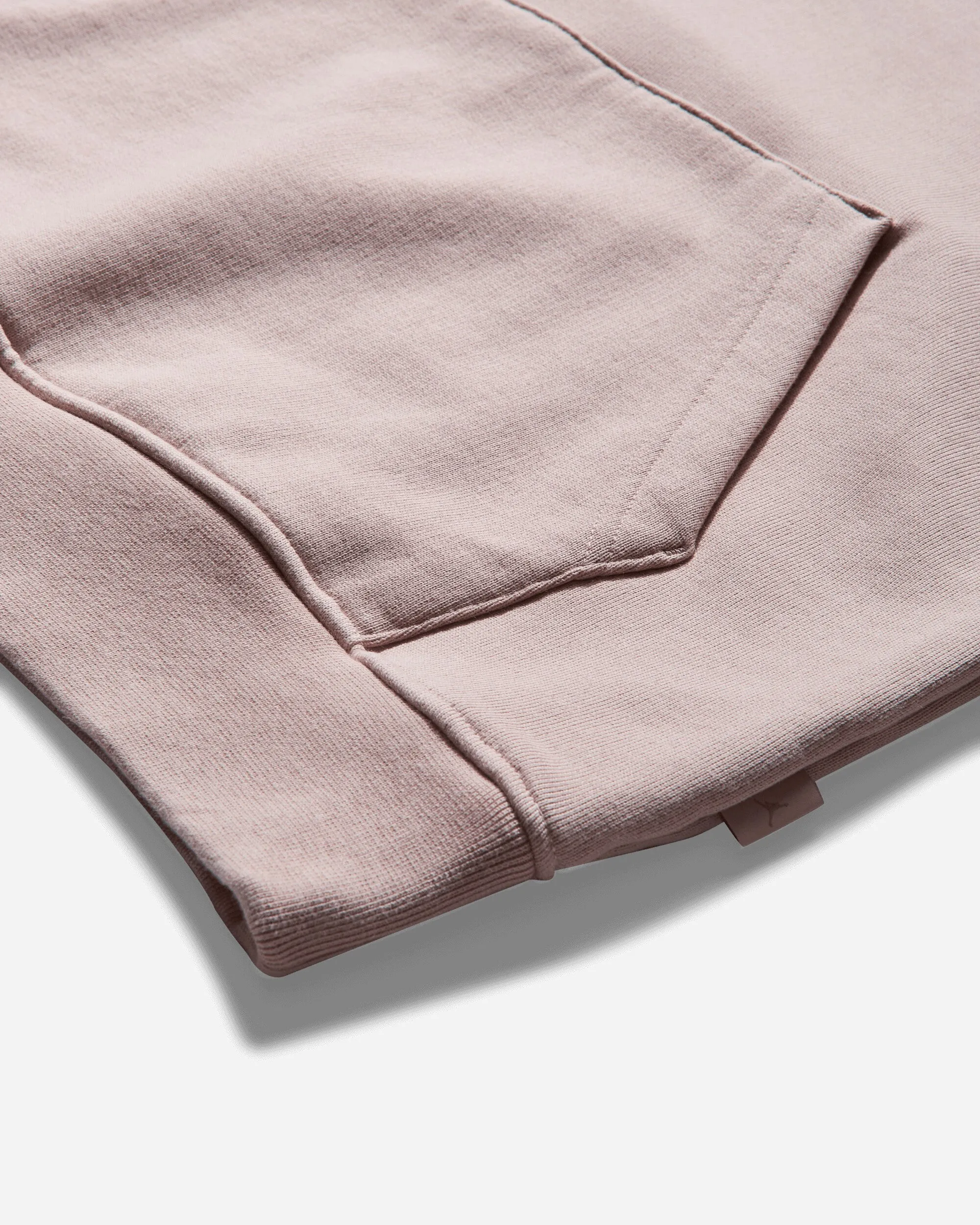 Men's Air Jordan Wordmark Fleece Pullover Hoodie Pink Oxford