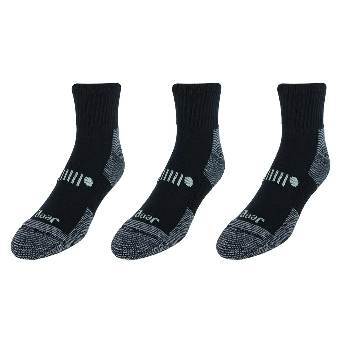 Men's Classic Cotton Ankle Socks (3 Pair Pack)