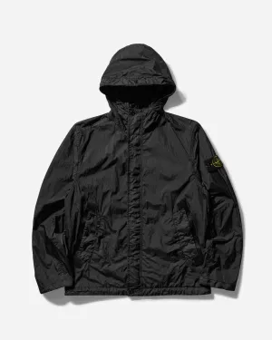 Men's Crinkle Reps R-NY Hooded Jacket Black