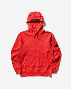 Men's Diagonal Raised Fleece Hoodie Poinciana