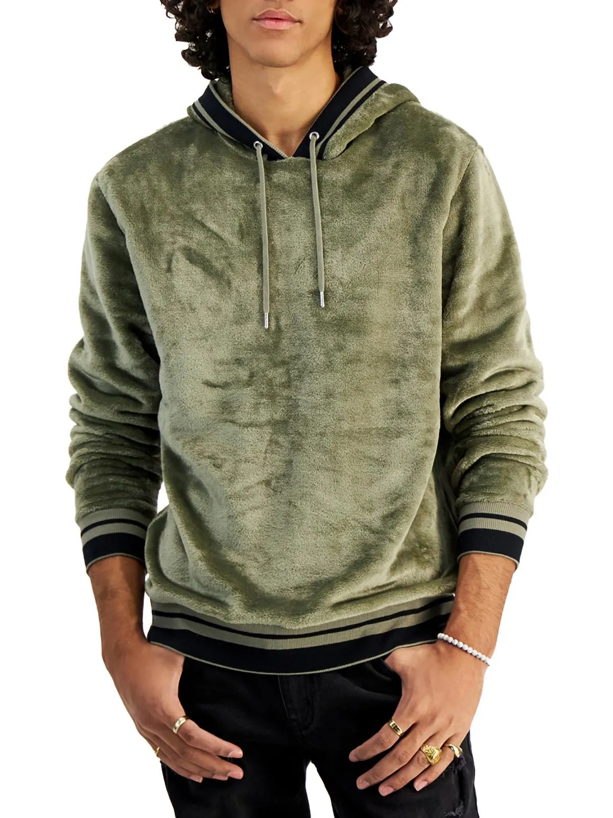 Mens Fleece Regular Fit Hoodie
