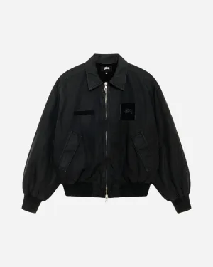 Men's Flight Bomber Jacket Black