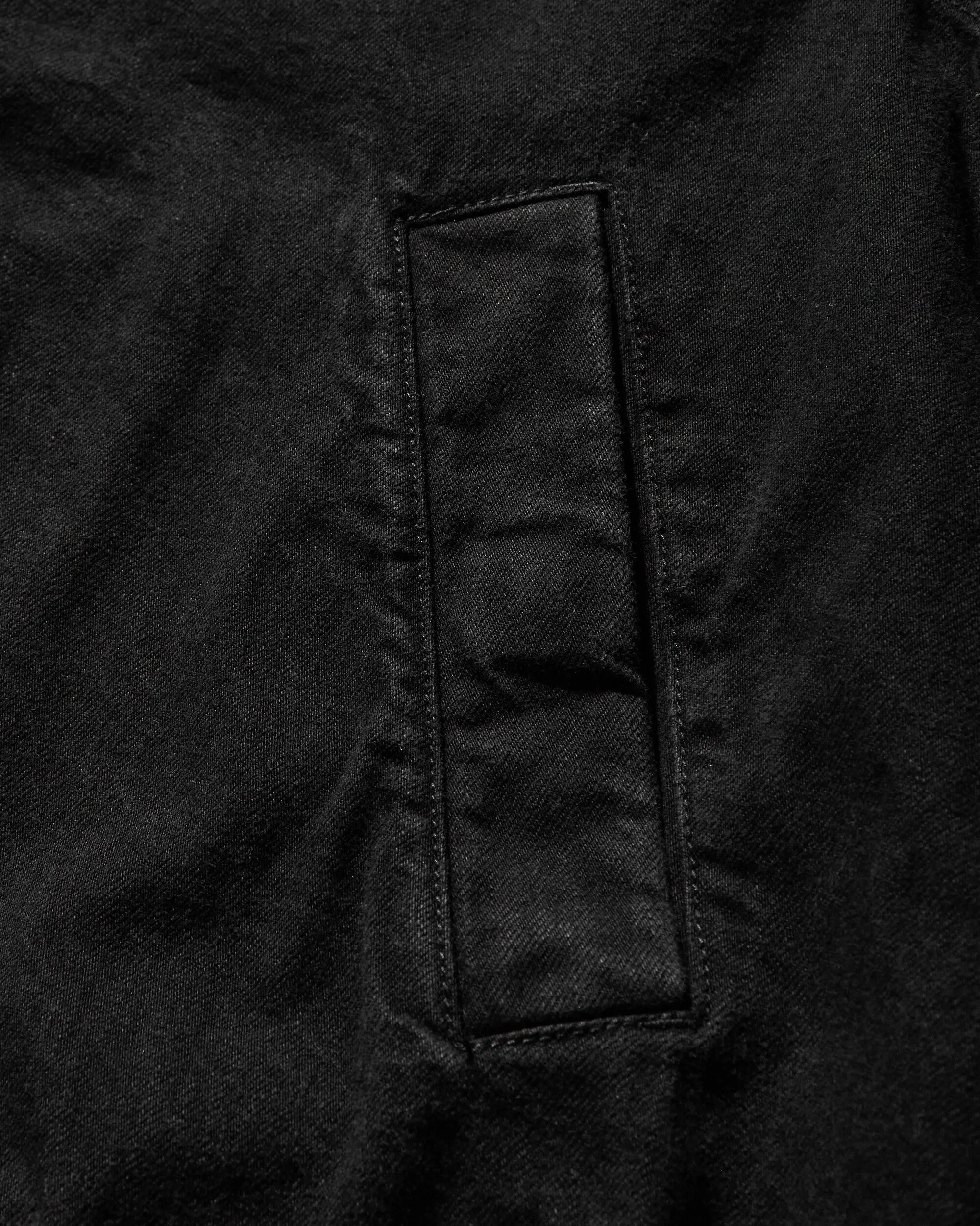 Men's Garment Dye Bomber Jacket Black