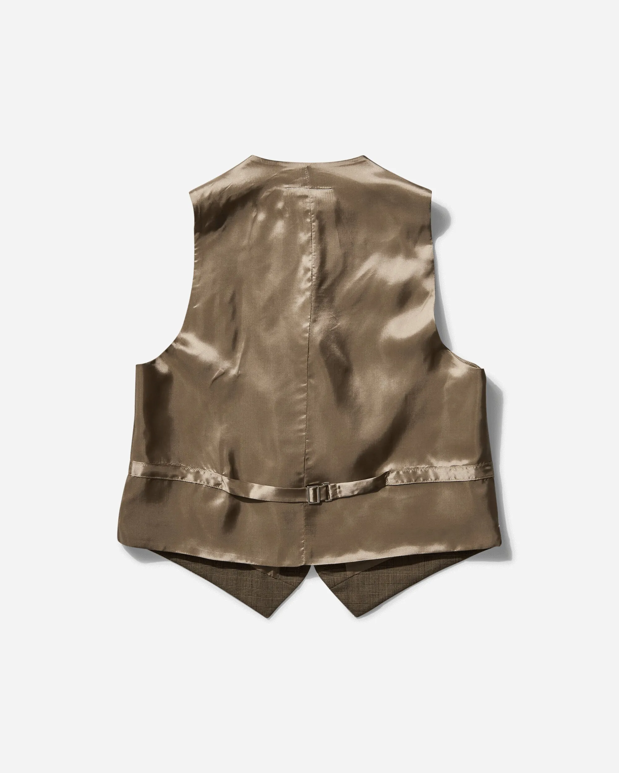 Men's Half Painted Waistcoat White