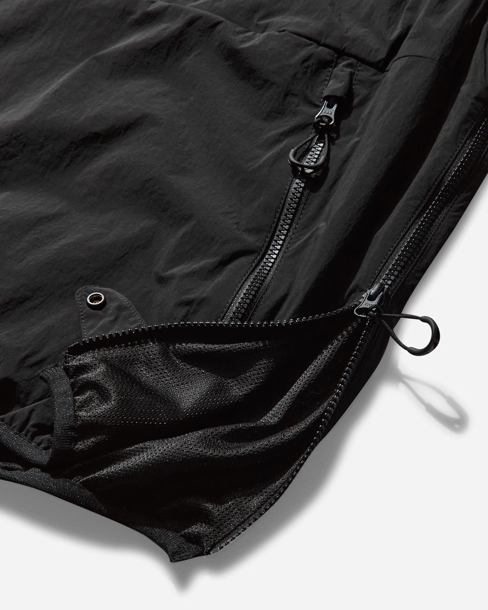 Men's Half Zip-Up Vest Black