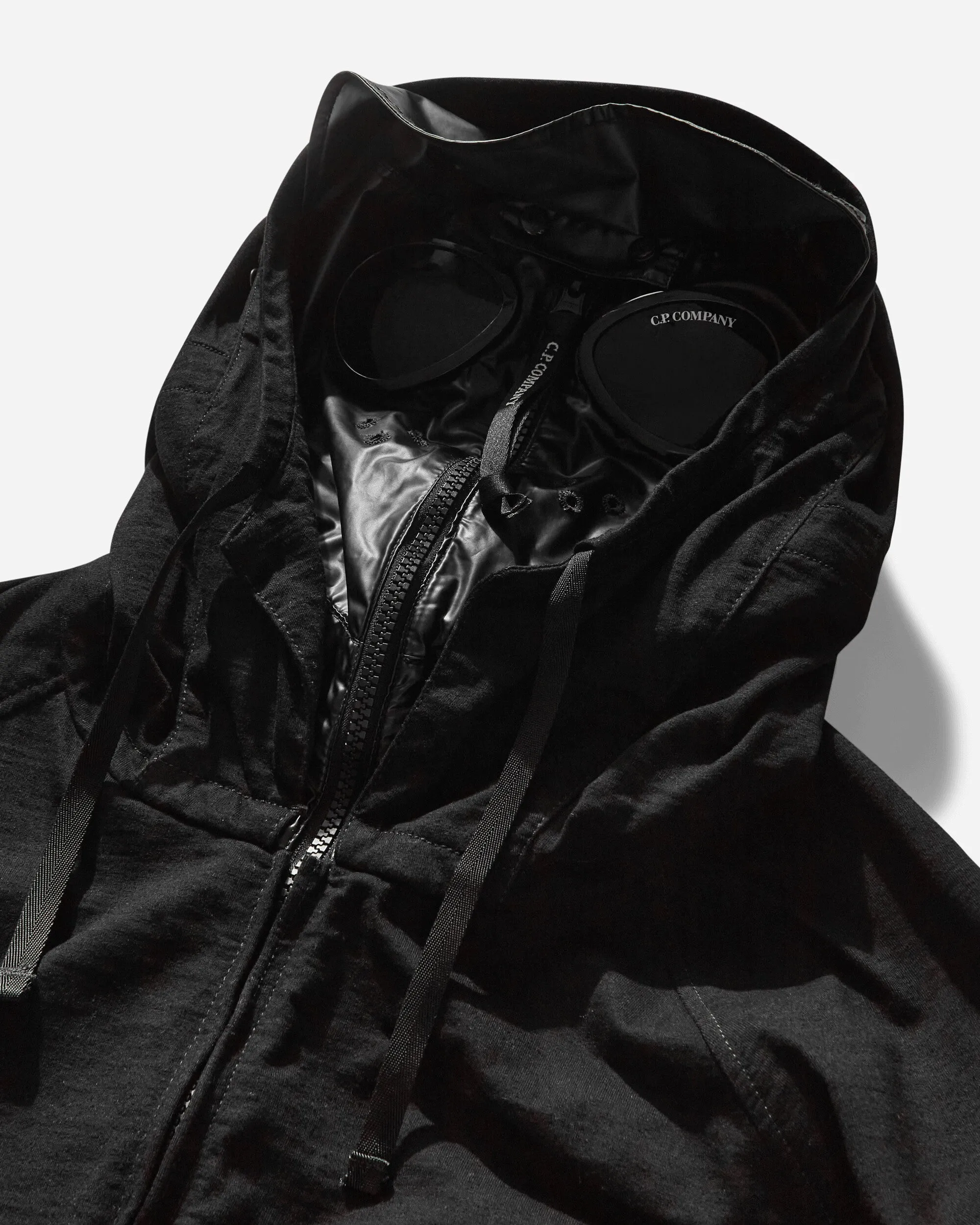 Men's Knitted Nylon Jersey Explorer Jacket Black