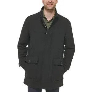Mens Lined Twill Soft Shell Jacket
