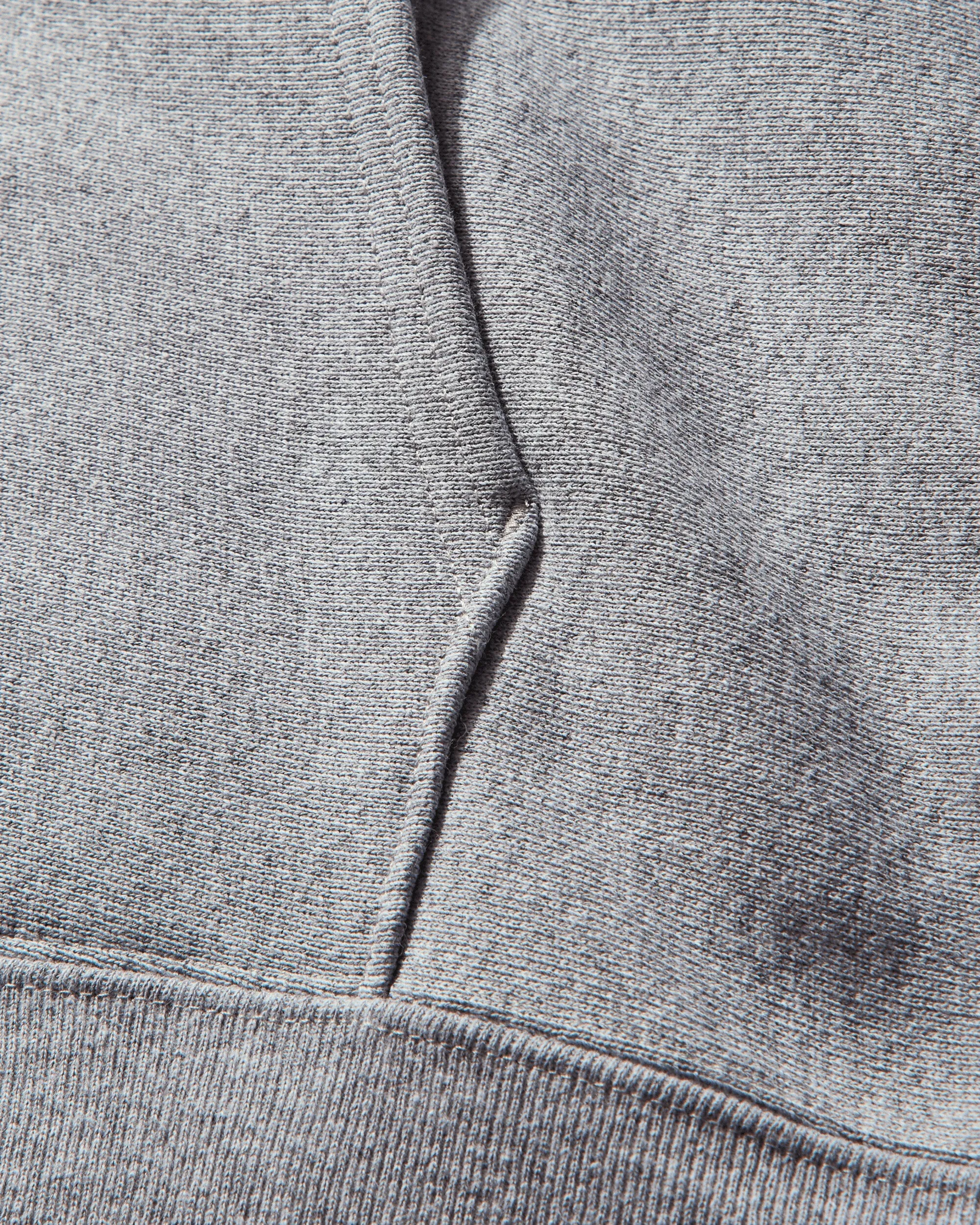 Men's Made in USA Reverse Weave Hoodie Oxford Gray