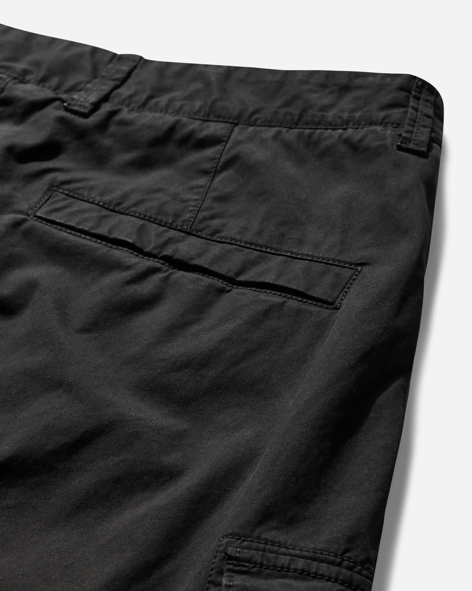 Men's Regular Tapered Cargo Trousers Black