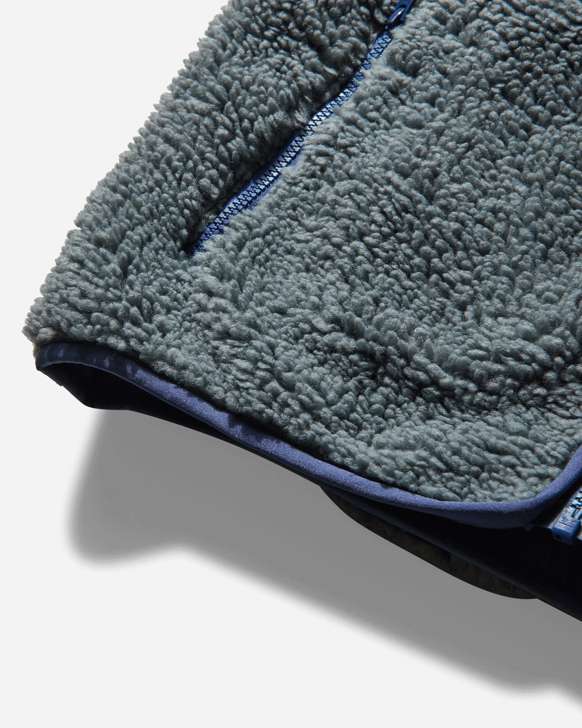 Men's Sherpa Reversible Jacket Bluestone