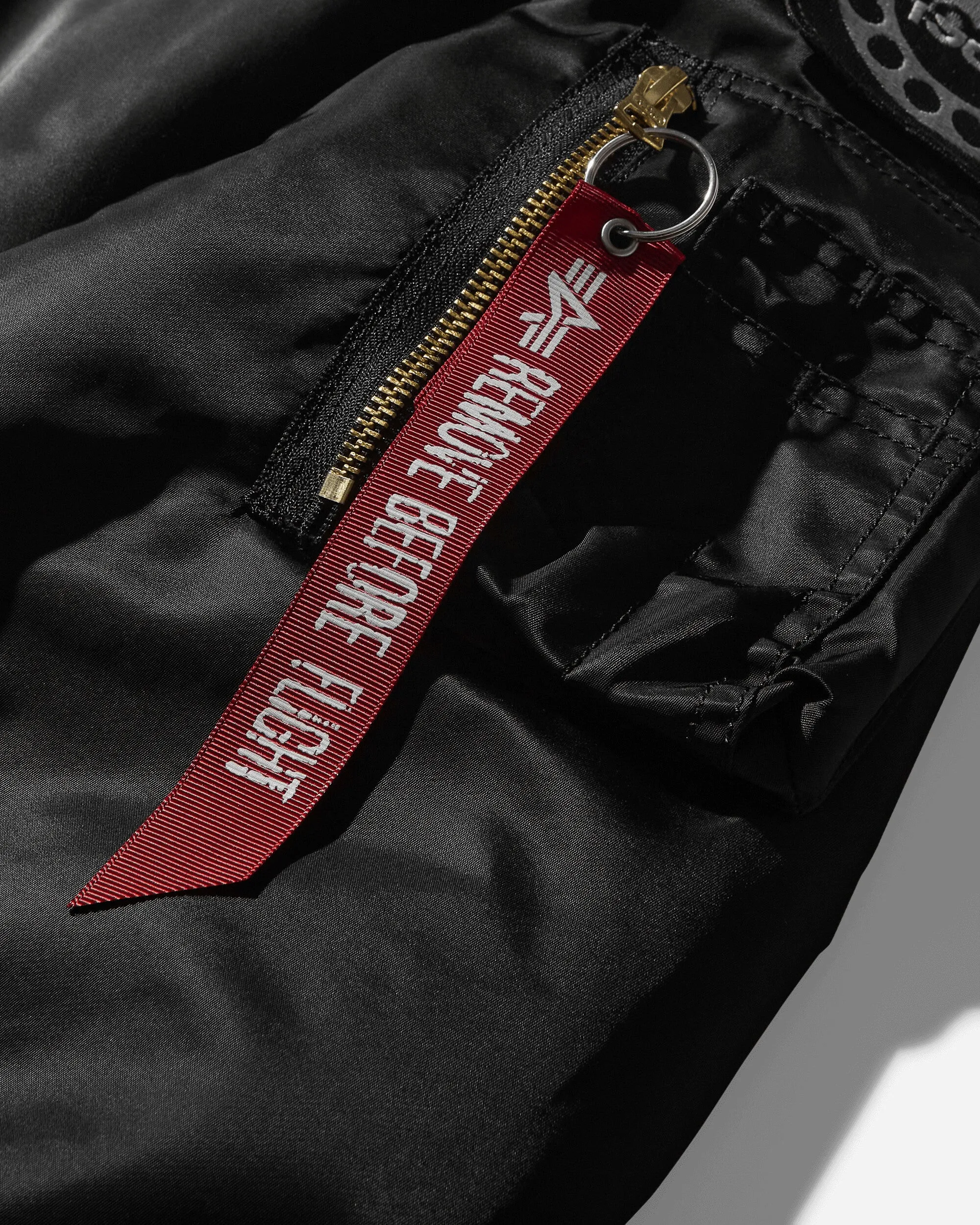 Men's Slam Jam MA-1 Bomber Jacket Black