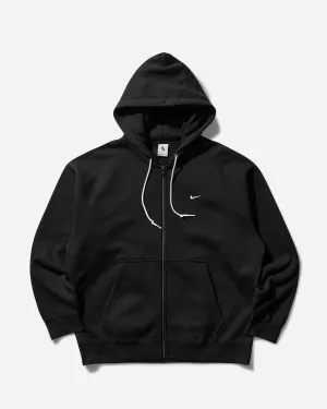 Men's Solo Swoosh Full-Zip Hoodie Black