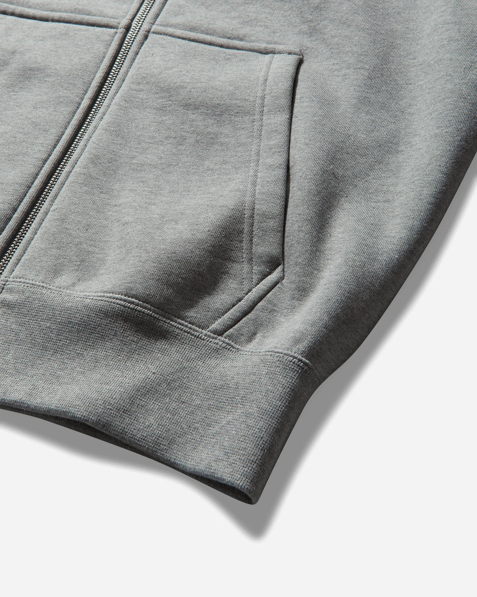 Men's Solo Swoosh Full-Zip Hoodie Dark Grey Heather