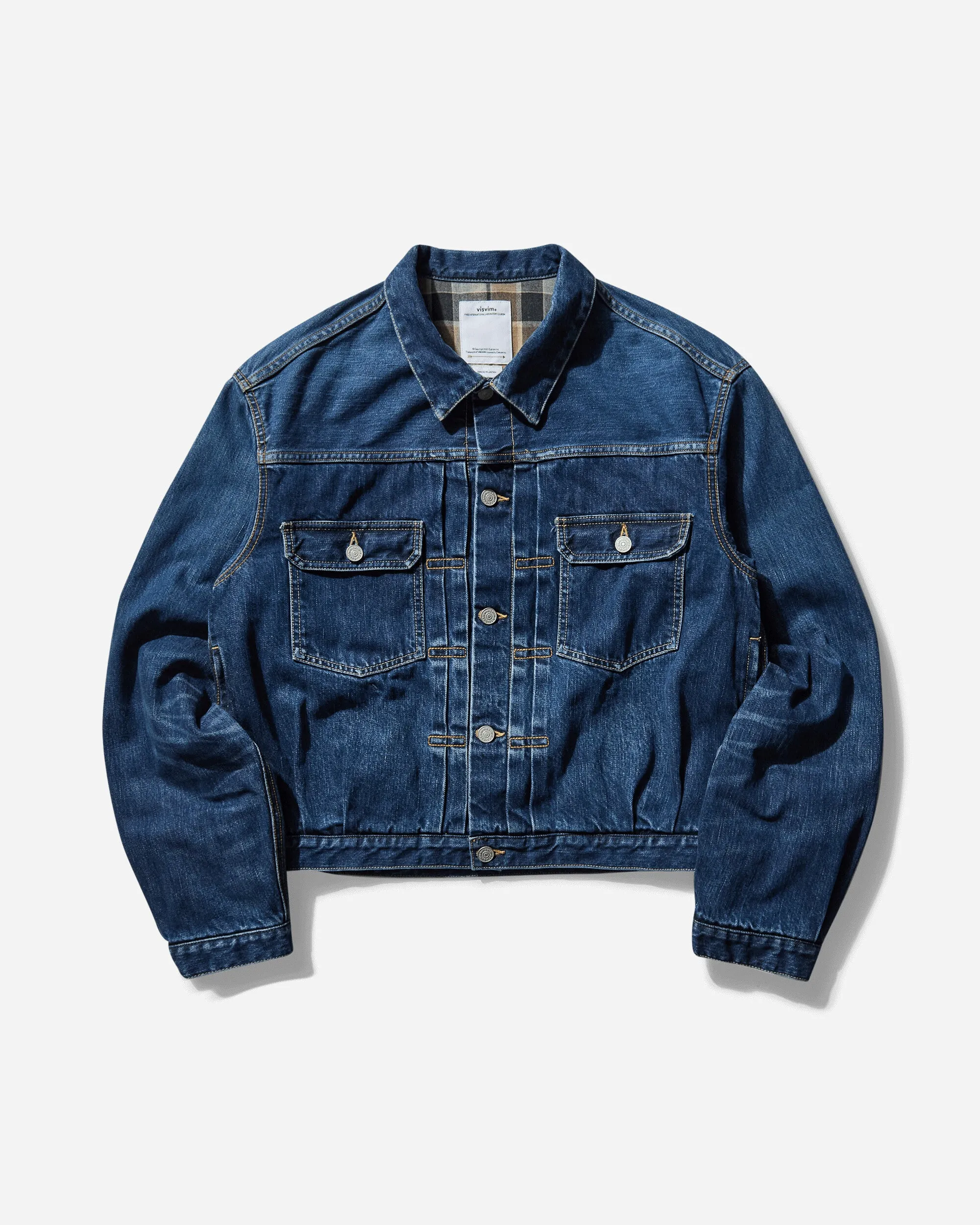 Men's SS 101X Jacket Damaged (Check) Beige