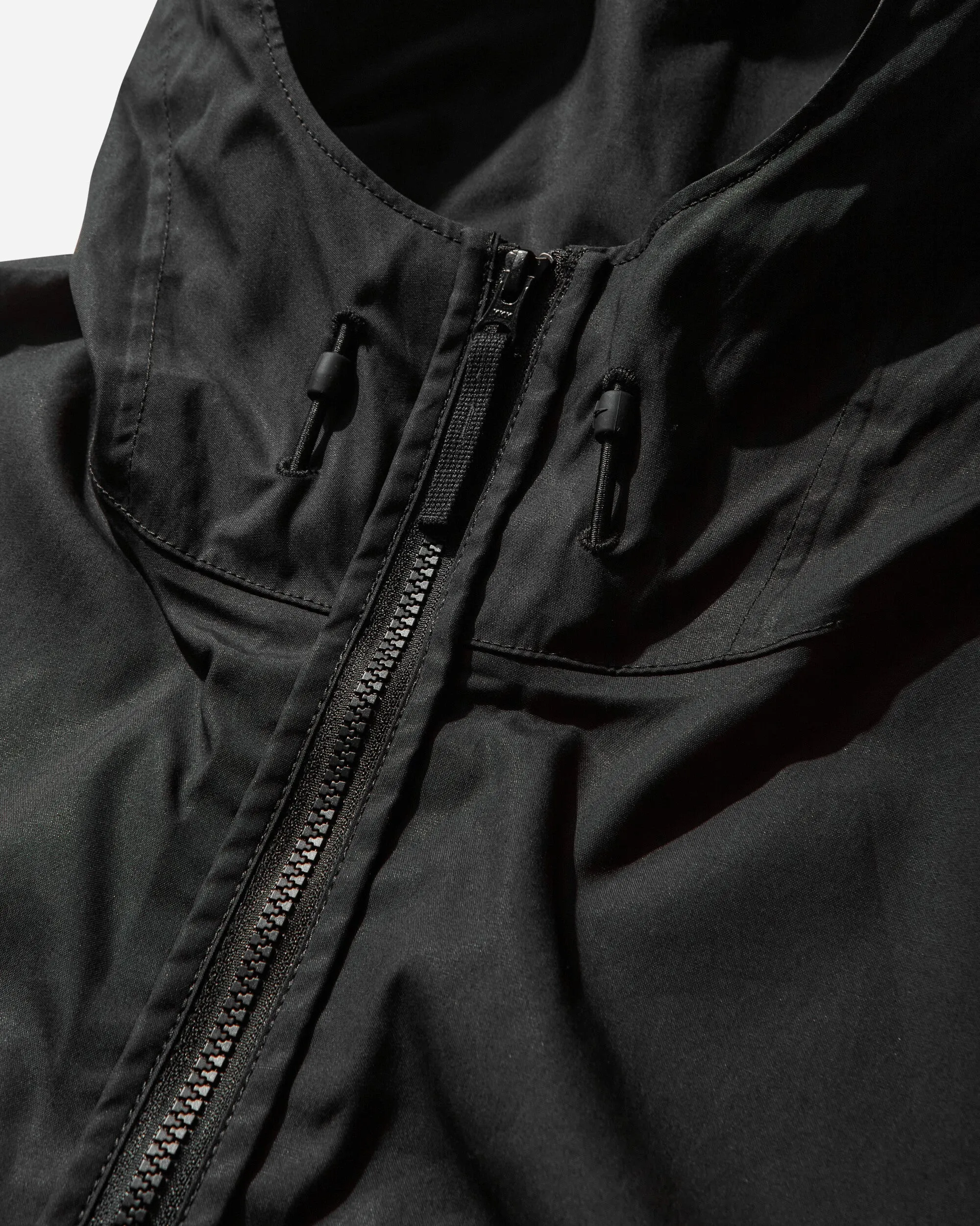 Men's Supima Cotton Canvas Hooded Jacket Black