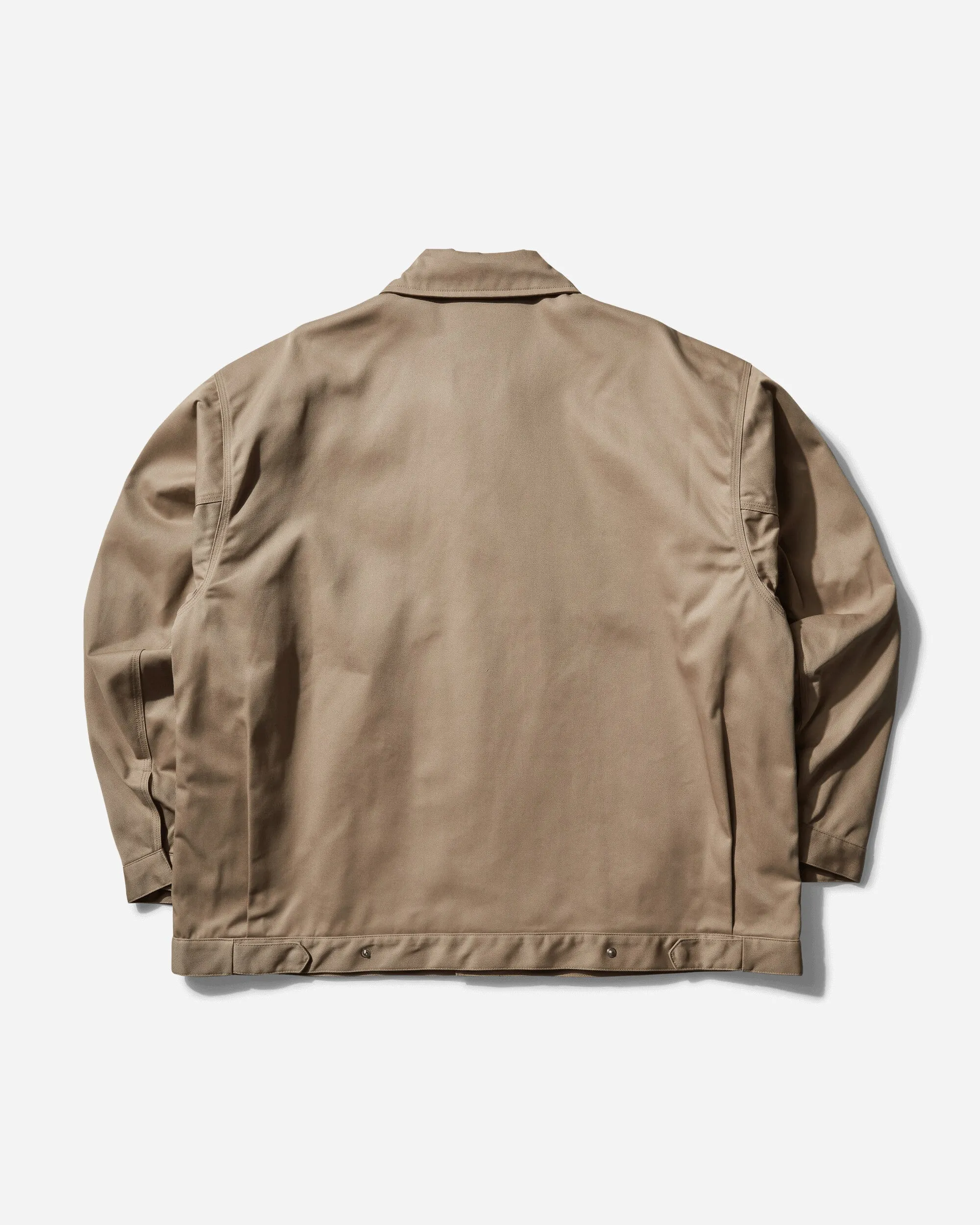 Men's TDC Oversized Fit Lined Eisenhower Jacket Beige