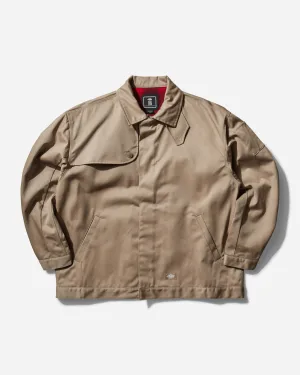Men's TDC Oversized Fit Lined Eisenhower Jacket Beige