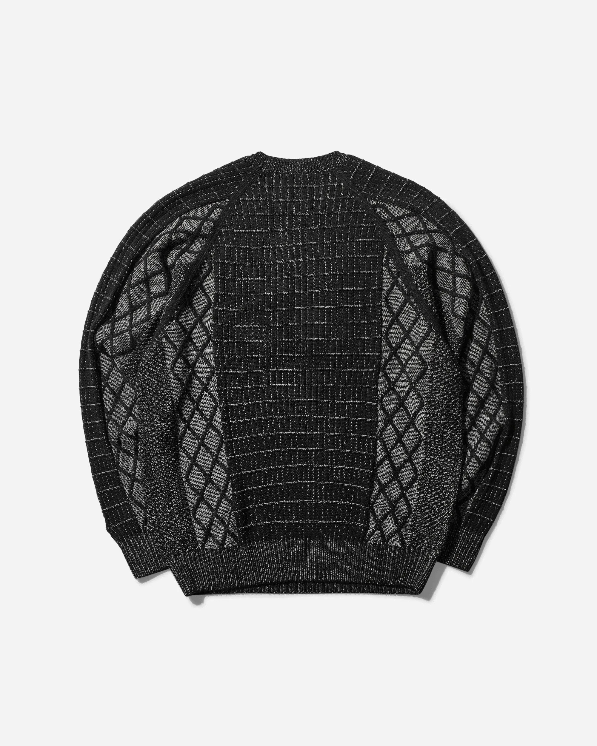 Men's Tech Sweater Black / Reflective Silver