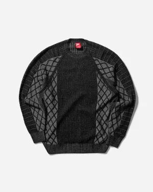 Men's Tech Sweater Black / Reflective Silver