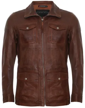 Mens Timber Safari Coat-Santa Cruz