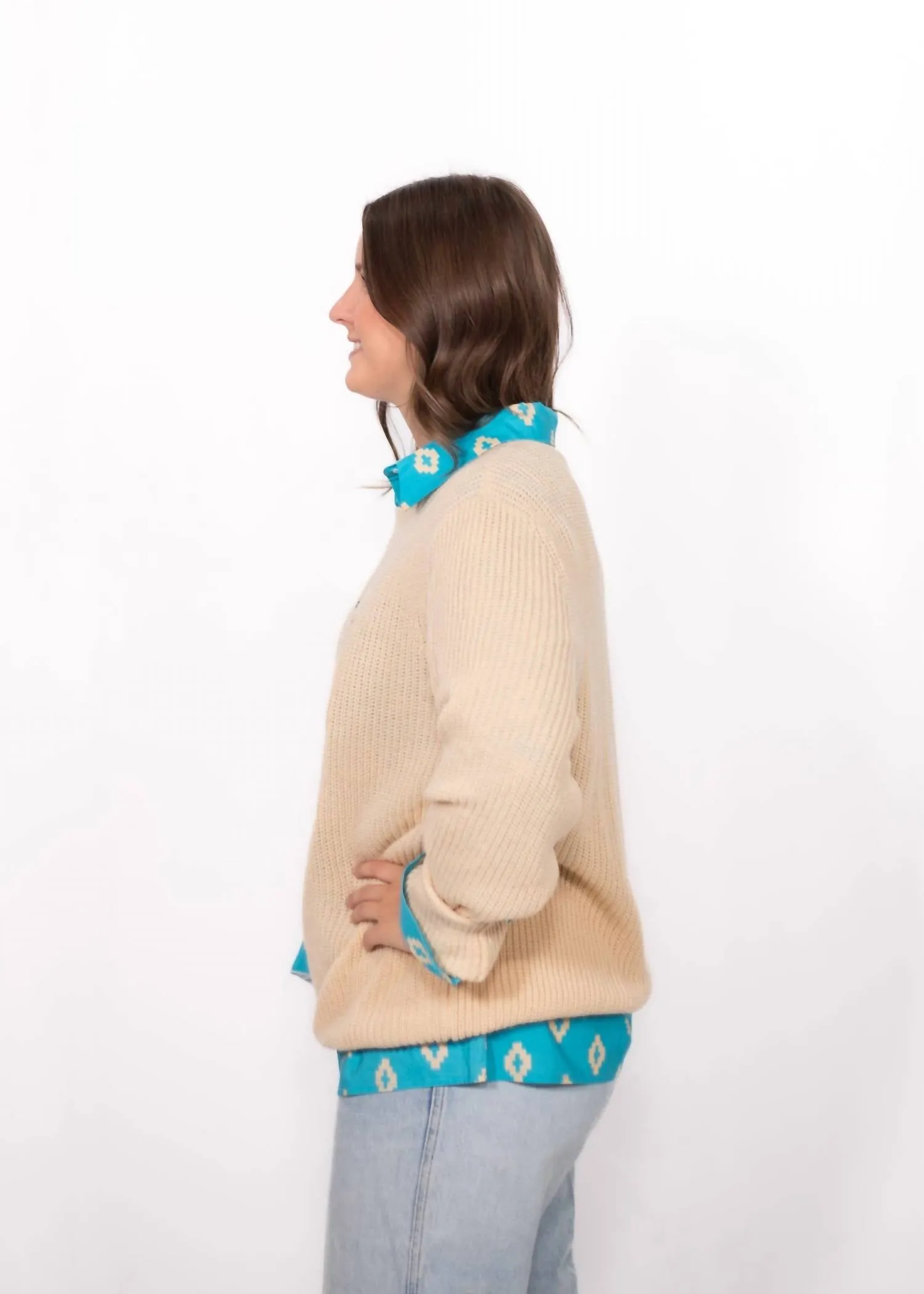 Mildred Sweater In Cream