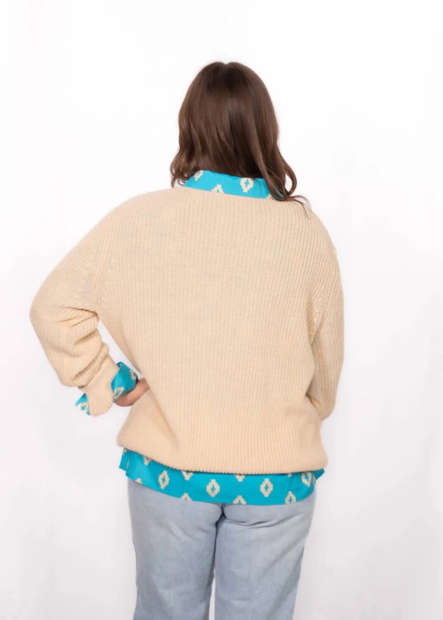 Mildred Sweater In Cream