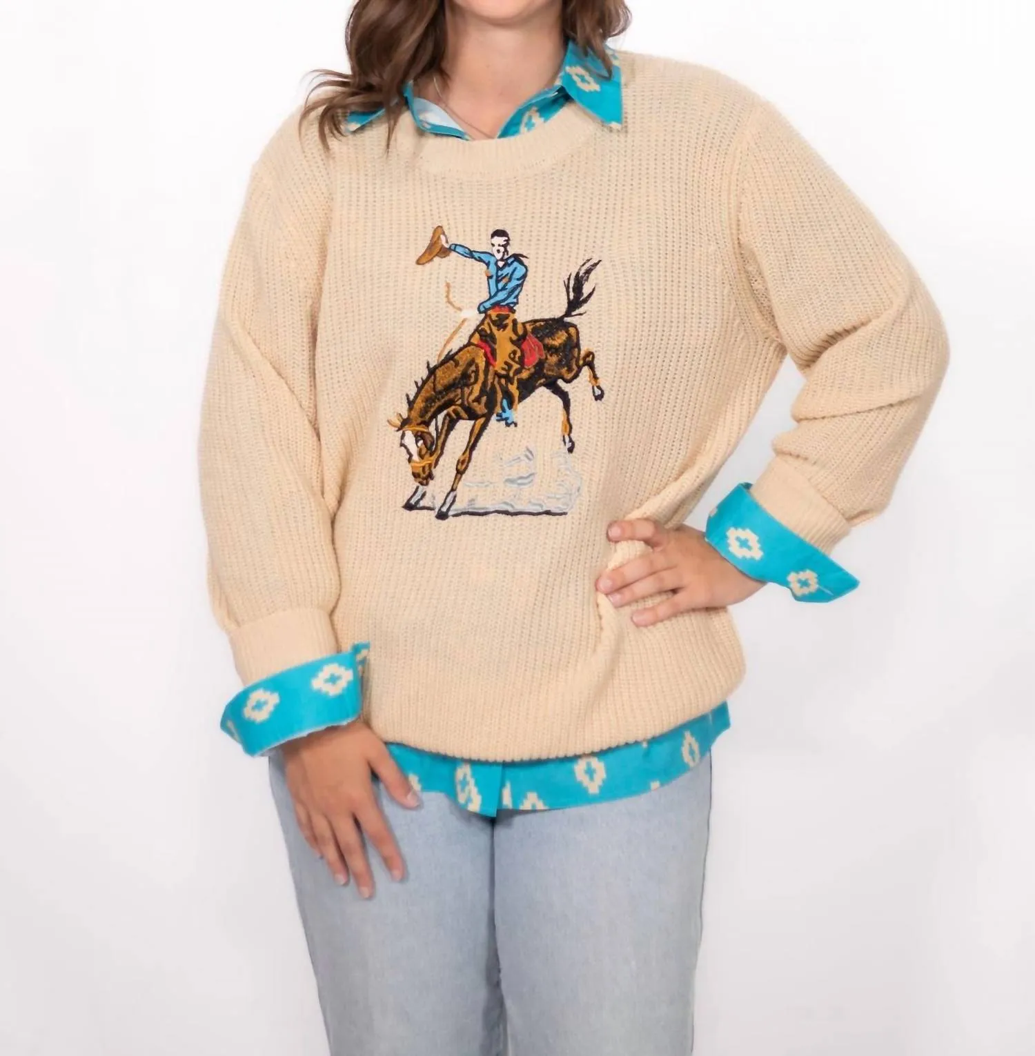 Mildred Sweater In Cream