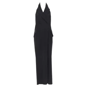 Moschino Cheap Chic halter backless double breasted sljumpsu