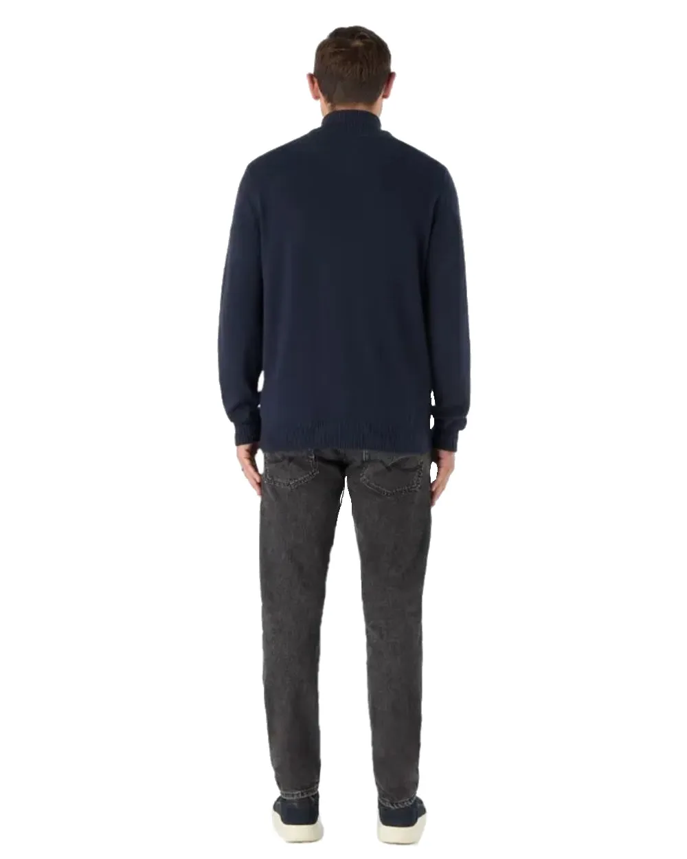 Musto Mens Original Quarter Zip Neck Knit Sweater Musto Clothing