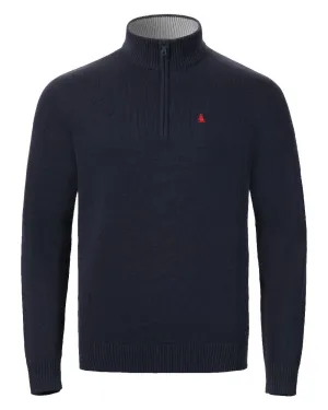 Musto Mens Original Quarter Zip Neck Knit Sweater Musto Clothing