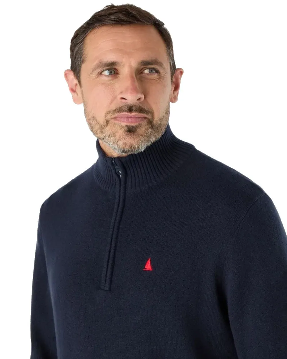 Musto Mens Original Quarter Zip Neck Knit Sweater Musto Clothing
