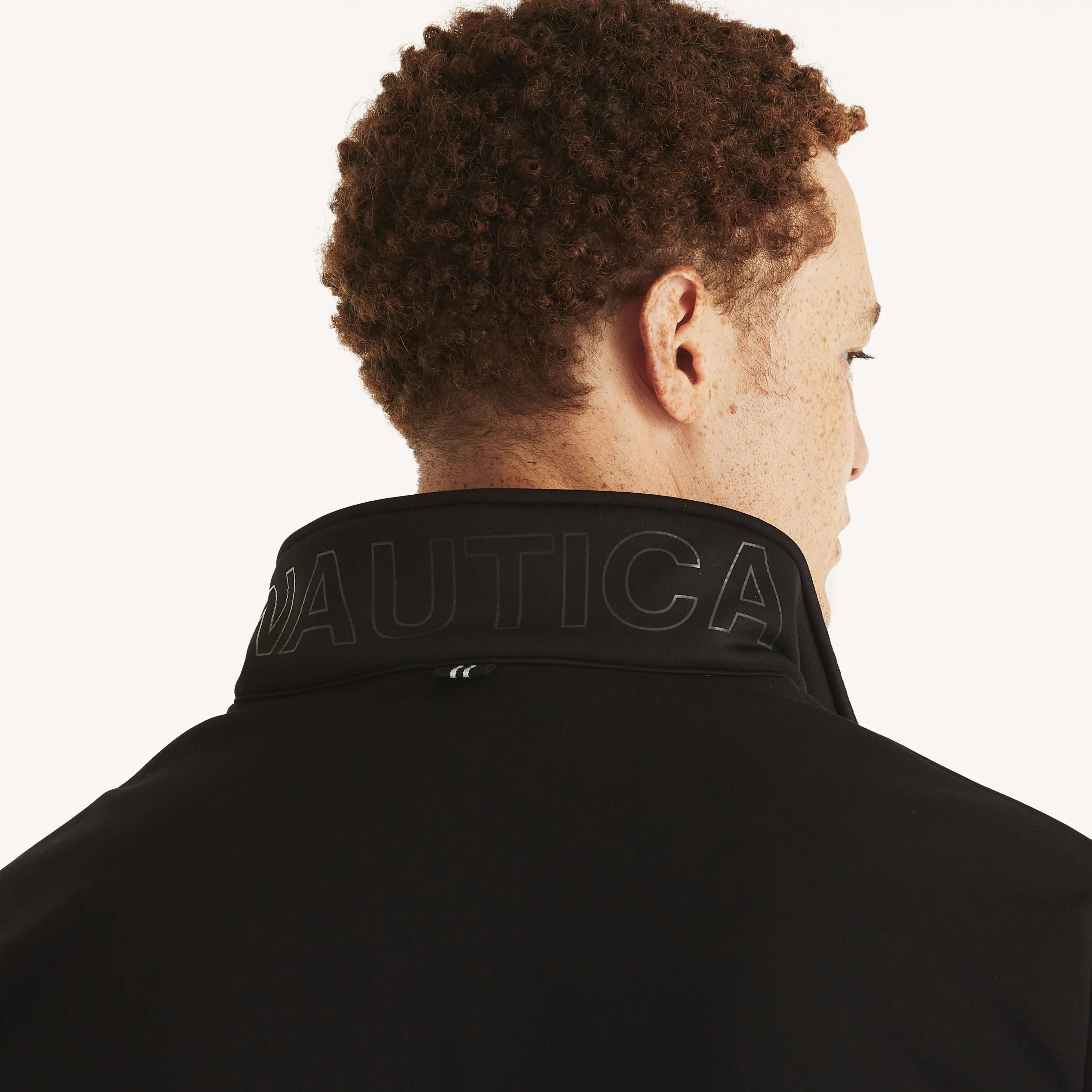 Nautica Mens Mixed Media Jacket
