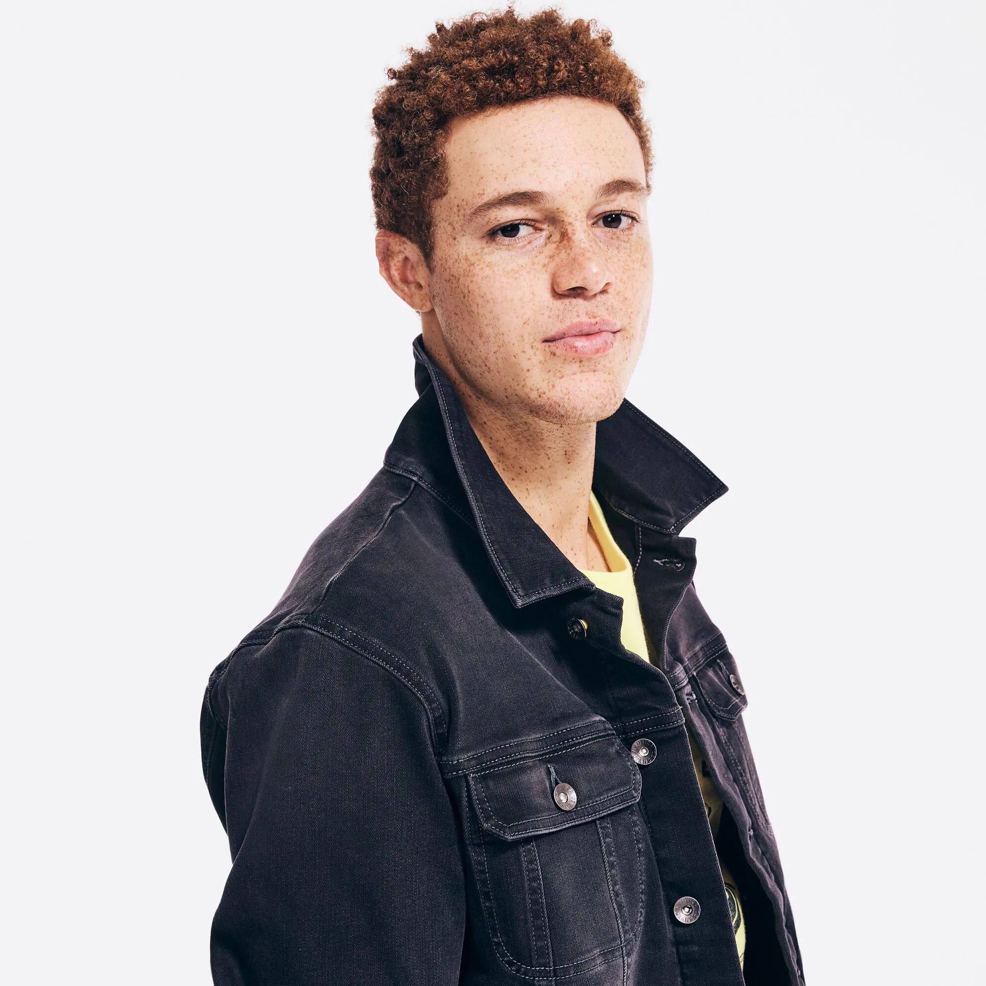 Nautica Mens Nautica Jeans Co. Sustainably Crafted Denim Jacket