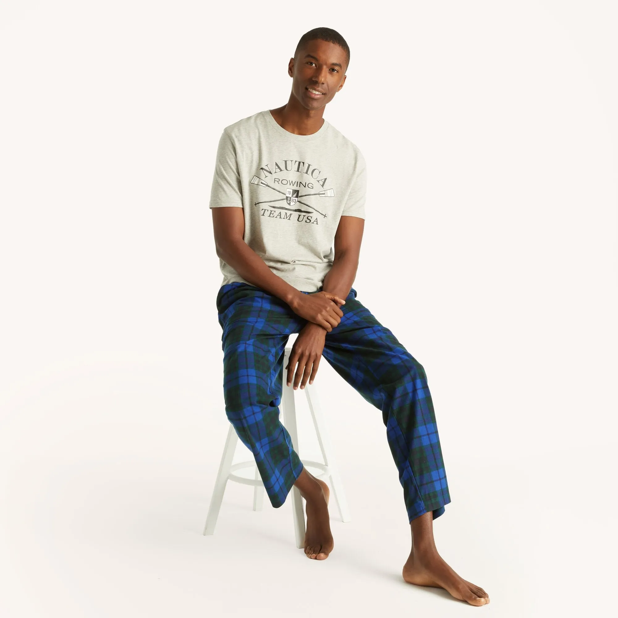 Nautica Mens Rowing Sleep T-Shirt