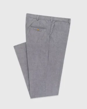 NAVY CHAMBRAY PANT - CLASSIC FIT